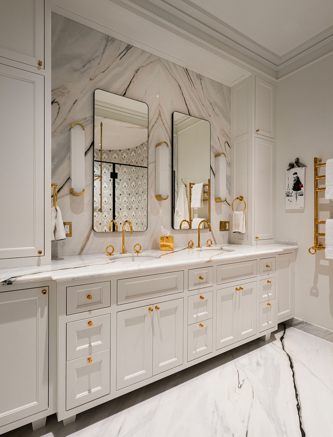 Sea Cliff Primary Bath Vanity Angle
