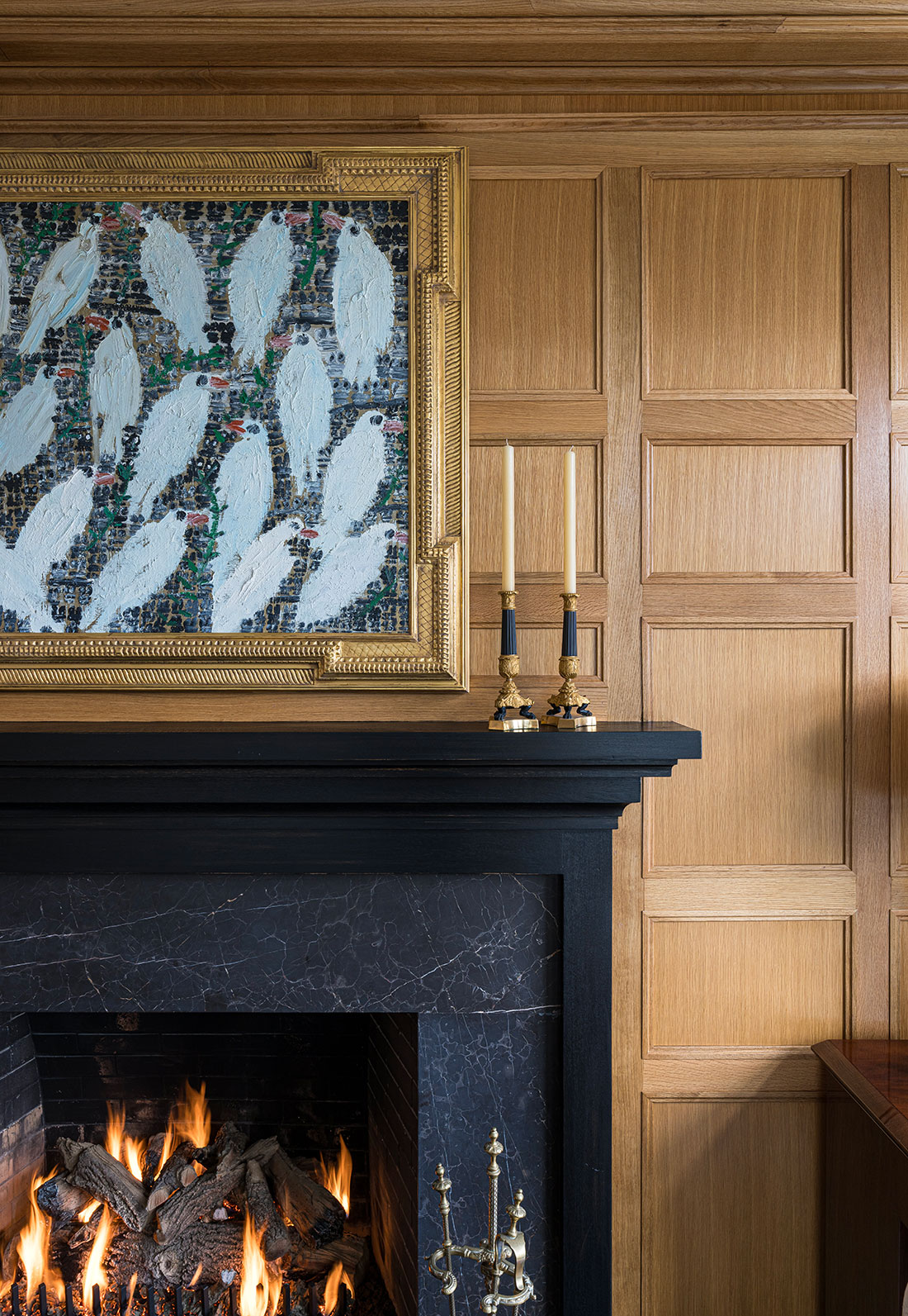 Sea Cliff Living Room Fireplace Detail
