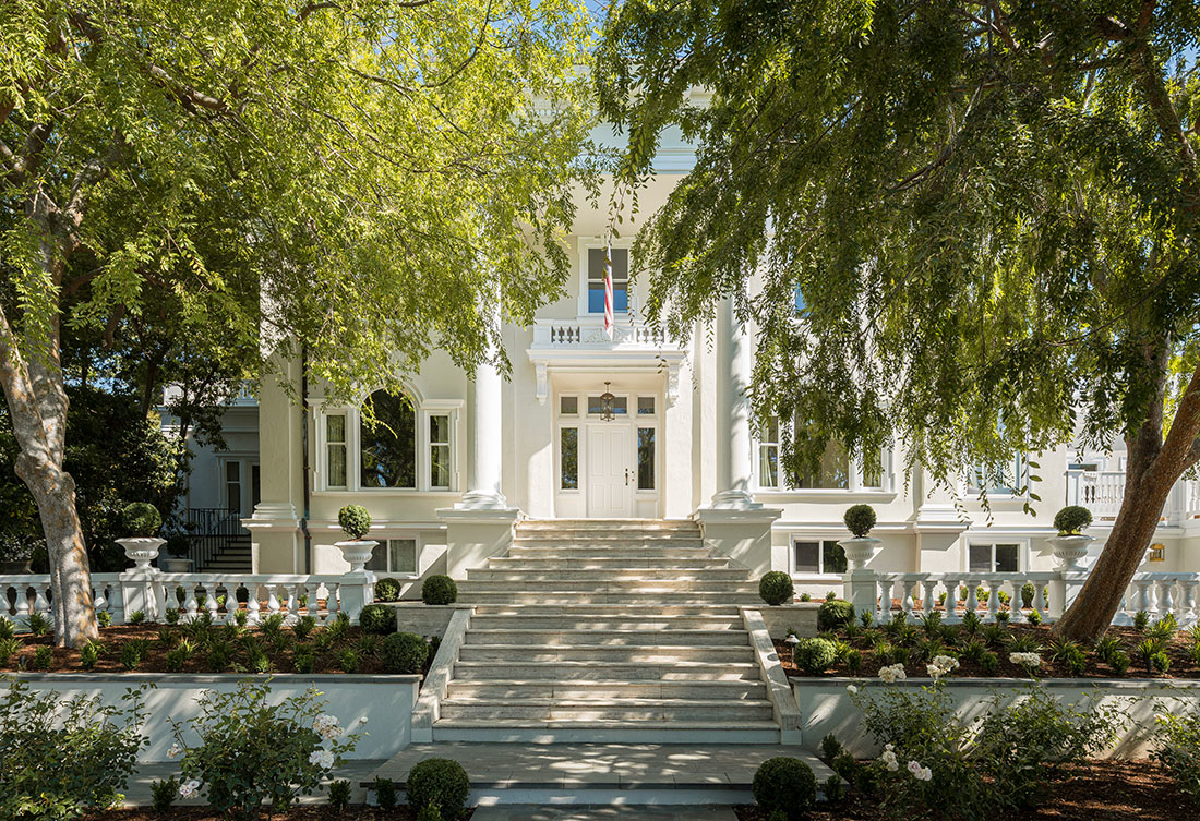 Neoclassical Hillsborough Full Front View