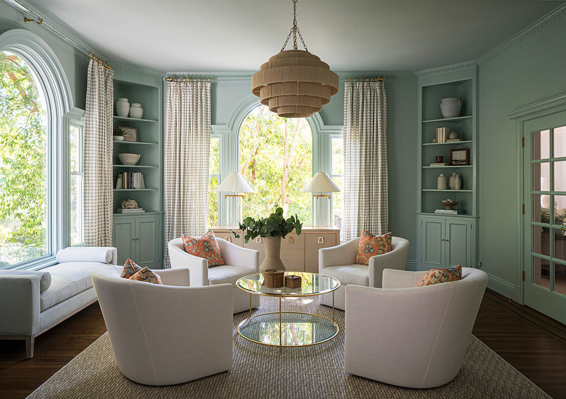 Neoclassical Hillsborough Parlor Full View