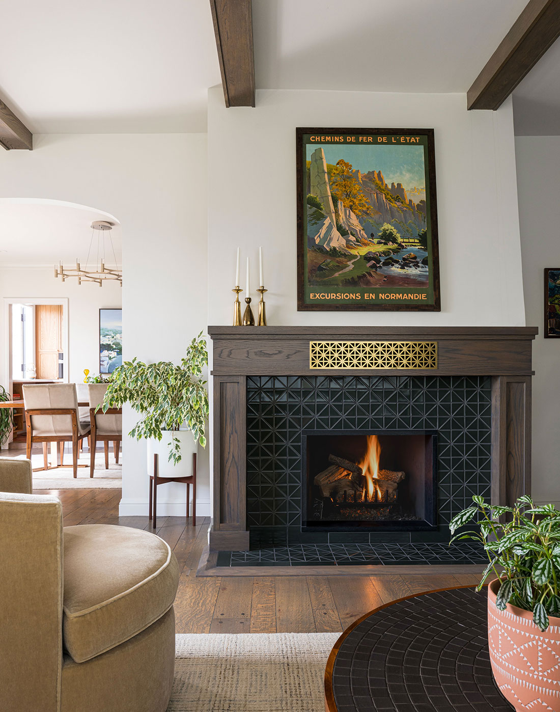 Cole Valley Living Room Fireplace