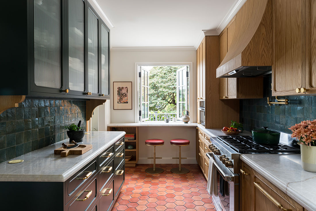 Kitchen Full View Towards Pass-Through