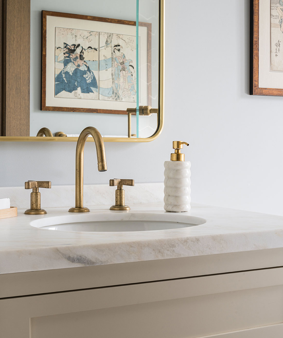 Shrader Bath Sink Detail