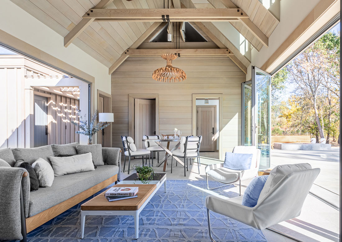 Oliven Estate Pool House Interior