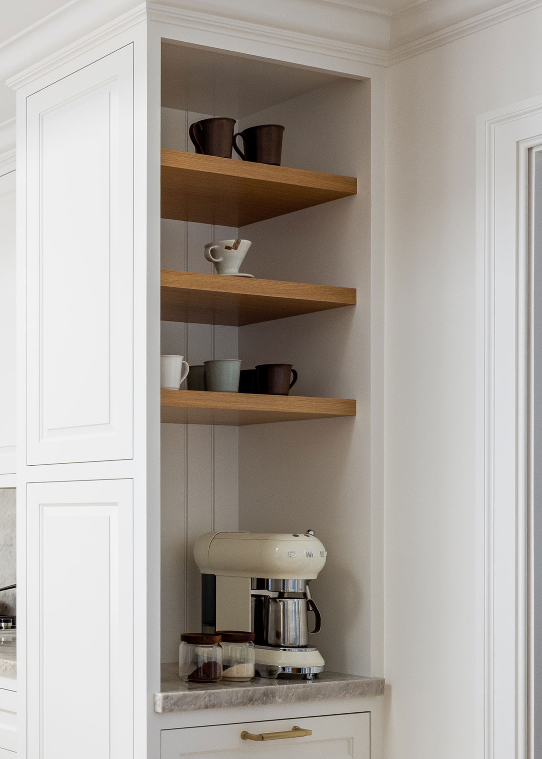 Refined Ranch Kitchen Coffee Station